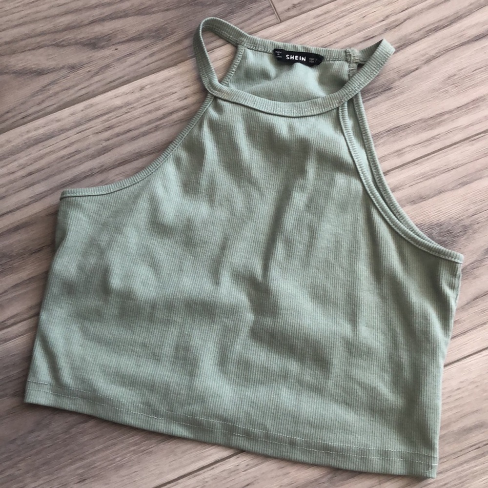 ✨High Neck Crop Top - Picture 4 of 5